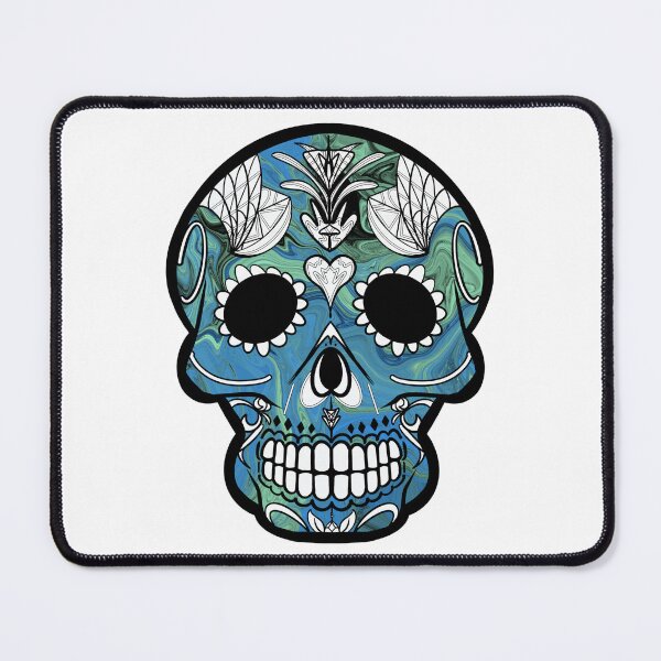 Item preview, Mexican day of the dead psycho skull designed and sold by Elizabeth-Banks.