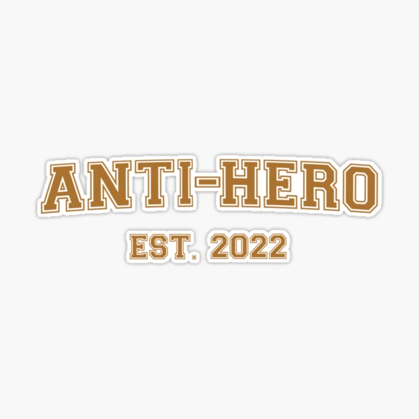 Anti Hero Midnights Taylor Swift ts Sticker Sticker for Sale by