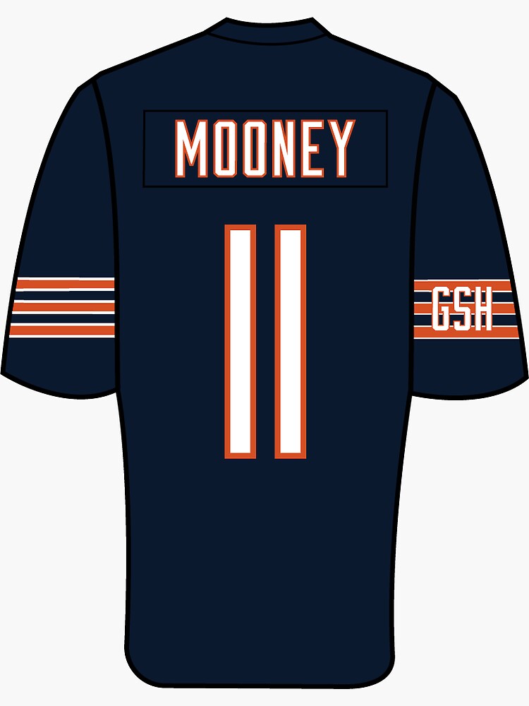 Darnell Mooney Jersey Pin for Sale by bsweat