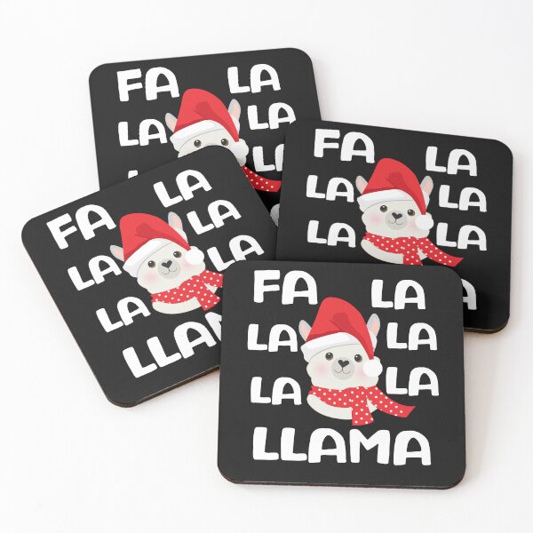 Item preview, Fa La La La La La Llama - Funny Christmas Llama Quote designed and sold by TheAnimalZ00.