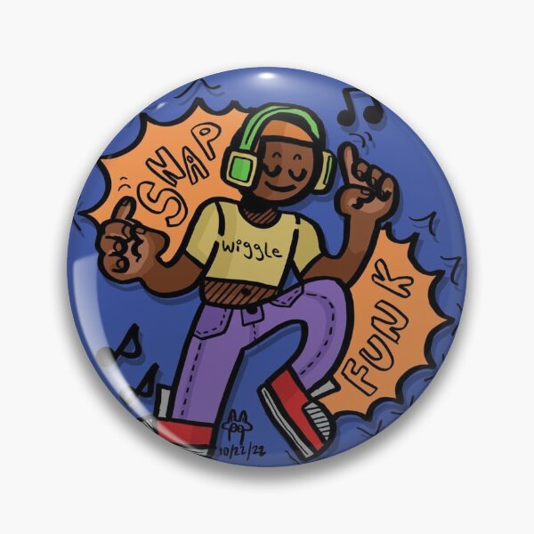 Item preview, funk music dance drawing designed and sold by clay-is-cool.