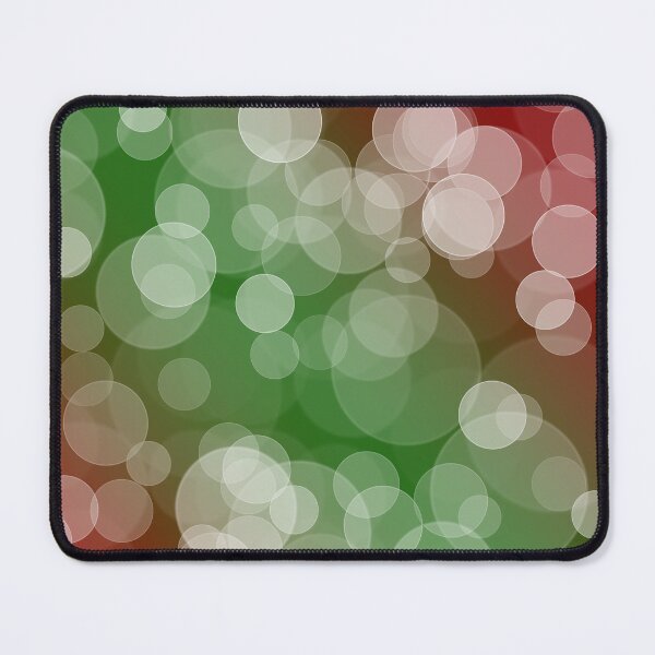 Item preview, Red & Green Bokeh - Bubble Design designed and sold by gjsart.