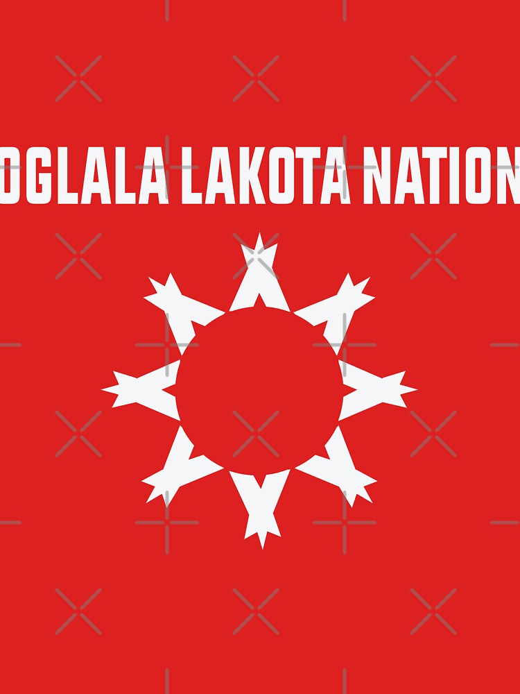 "oglala flag, oglala sioux tribe, oglala lakota" Tshirt for Sale by