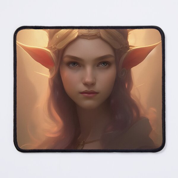 Item preview, Beautiful Fantasy Elf Princess Golden Artwork  designed and sold by Eliteijr.