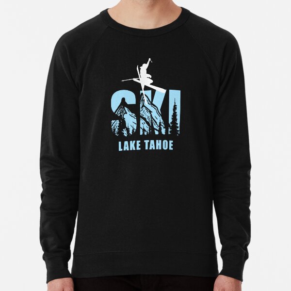 Item preview, Ski Lake Tahoe California, Nevada, Skiing Mountains, Skier, I Love To Ski designed and sold by BlackCatTheory ⭐⭐⭐⭐⭐.