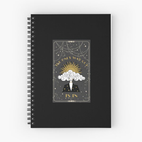 Item preview, Magical Vintage Tarot Card, The Only Way Out is in Comforter designed and sold by MagicWolfStar.