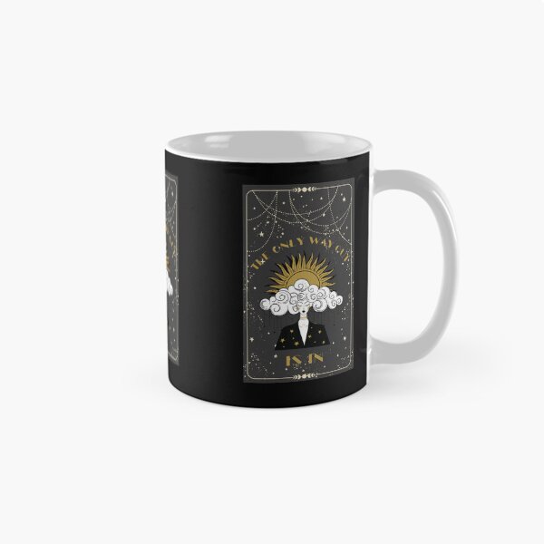 Item preview, Magical Vintage Tarot Card, The Only Way Out is in Comforter designed and sold by MagicWolfStar.