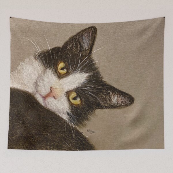 Item preview, Cute affectionate cat designed and sold by NathBros.