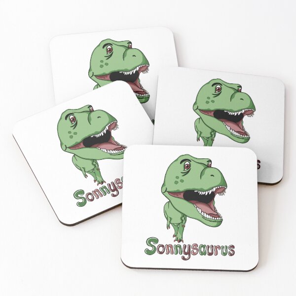 Item preview, “Sonnysaurus”  | The Adventurous T-Rex Dinosaur designed and sold by LiseHoltArt.
