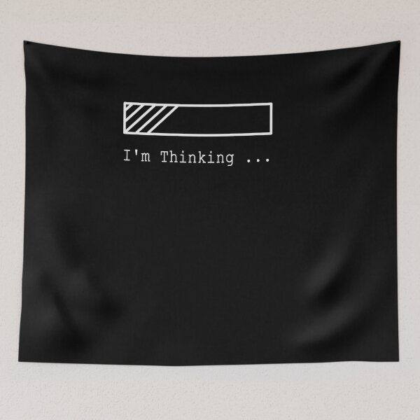Item preview, I'm Thinking ... designed and sold by Apoldi Shop.
