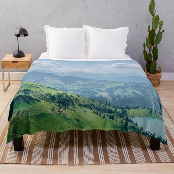 Item preview, Green Beautiful forest Mountain designed and sold by Durgaa D.