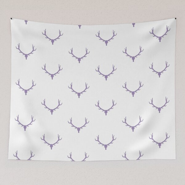 Item preview, Purple Australian Red Deer Antlers designed and sold by CJAura by Claire Jane Johnson.
