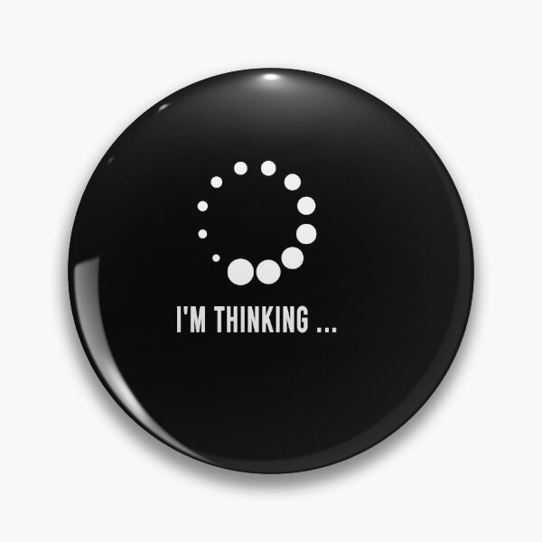 Item preview, I'm Thinking ... designed and sold by Apoldi Shop.