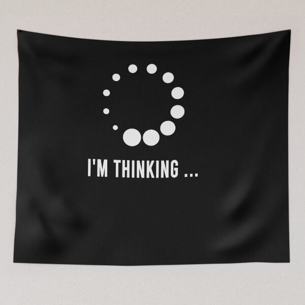 Item preview, I'm Thinking ... designed and sold by Apoldi Shop.