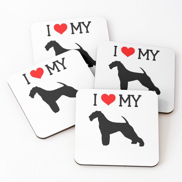 Item preview, I Love My Airedale Terrier designed and sold by global-designz.