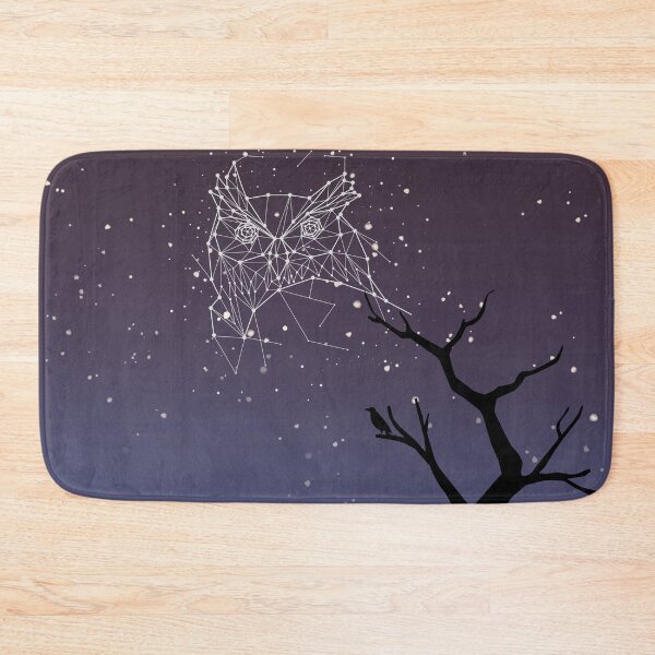 Item preview, A CAT AND AN OWL a STARRY SKY SPOOKY SEASON CONSTELLATION an owl and a cat designed and sold by JadedVintage.