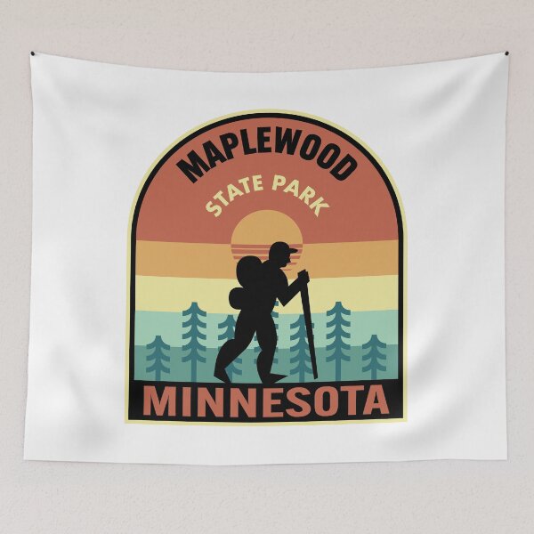 Item preview, Maplewood State Park Minnesota Retro Hiking designed and sold by HalpinDesign.