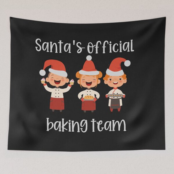 Item preview, Santa's official baking team for Christmas.  designed and sold by ninjapineapple.