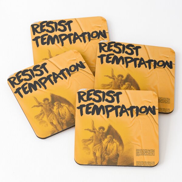 Item preview, resist the temptation designed and sold by Renato Mendoza.