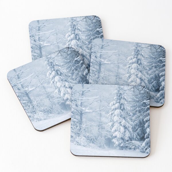 Item preview, Heavy Snow day, pine tree  designed and sold by Durgaa D.