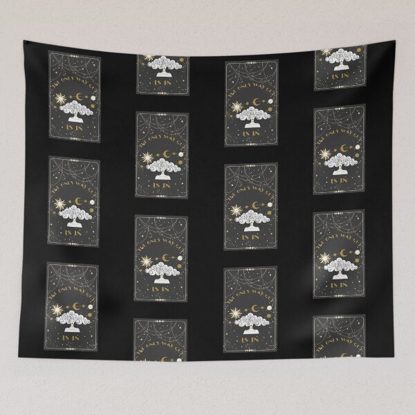 Item preview, Universal Magic Vintage Tarot Card, The Only Way Out is in Mug designed and sold by MagicWolfStar.