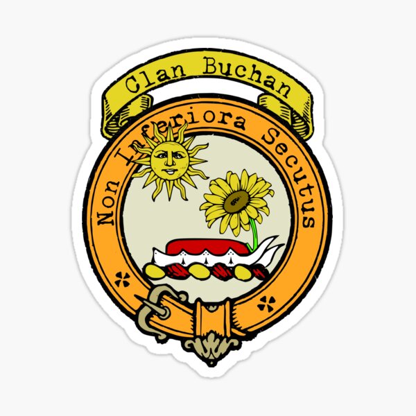 Item preview, Clan Buchan Scottish Clan Surname crest designed and sold by BagTown Clans.