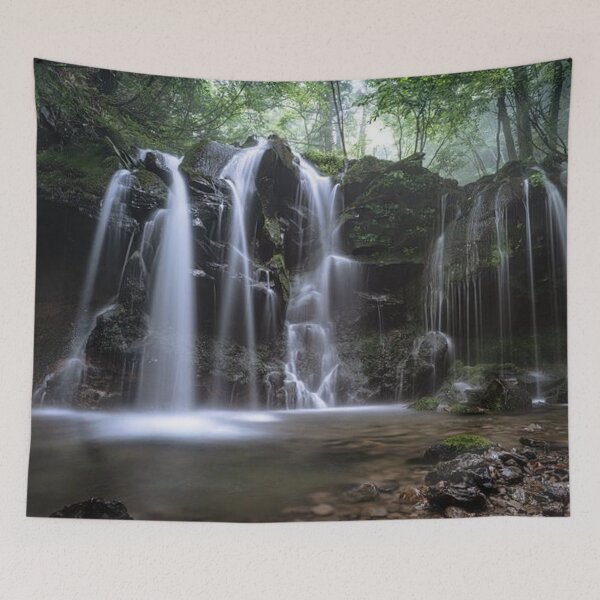 Item preview, Beautiful waterfall inside the forest designed and sold by Durgaa D.