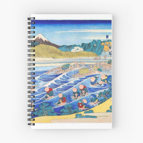 Item preview, Fuji Seen from Kanaya on the Tōkaidō (Tōkaidō Kanaya no Fuji), from the series Thirty-six Views of Mount Fuji (Fugaku sanjūrokkei designed and sold by TeeARTHY.