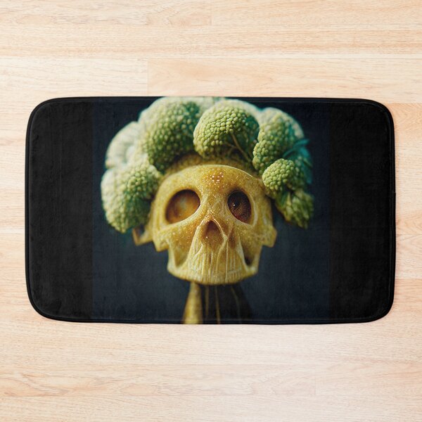 Item preview, Broccoli - The real alien brains on a skull - AI Art designed and sold by Vocky5.