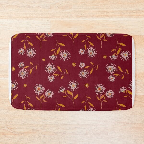 Item preview, Fall Fleabane Repeating Floral Pattern  designed and sold by RDevane.