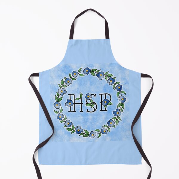 Item preview, Hsp - highly sensitive person forget-me-not designed and sold by Milamara.