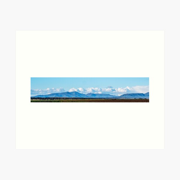 Item preview, Nandewar Range from Narrabri #2  designed and sold by NarrabriCards.