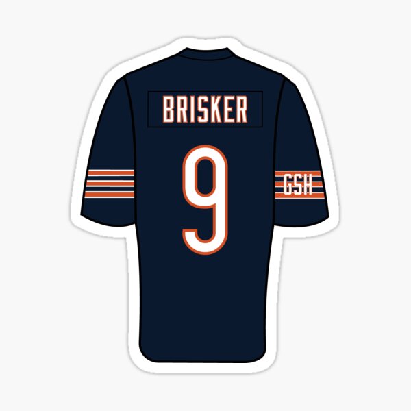 Jaquan Brisker Jersey Sticker for Sale by bsweat