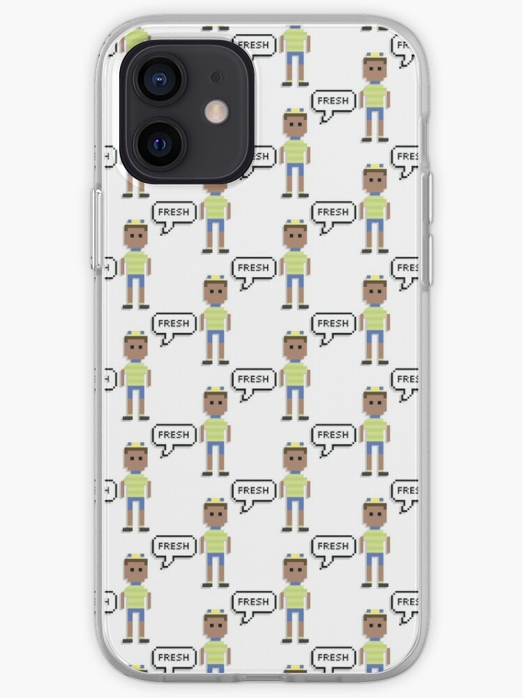 Fresh Prince Of Bel Air 8 Bit Fresh T Shirt Phone Case Mug Cushion And More Iphone Case Cover By Tellytee Redbubble