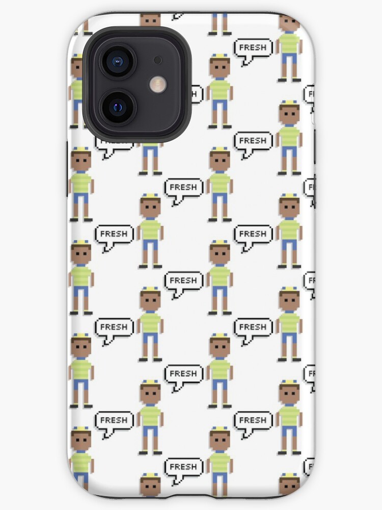 Fresh Prince Of Bel Air 8 Bit Fresh T Shirt Phone Case Mug Cushion And More Iphone Case By Tellytee Redbubble