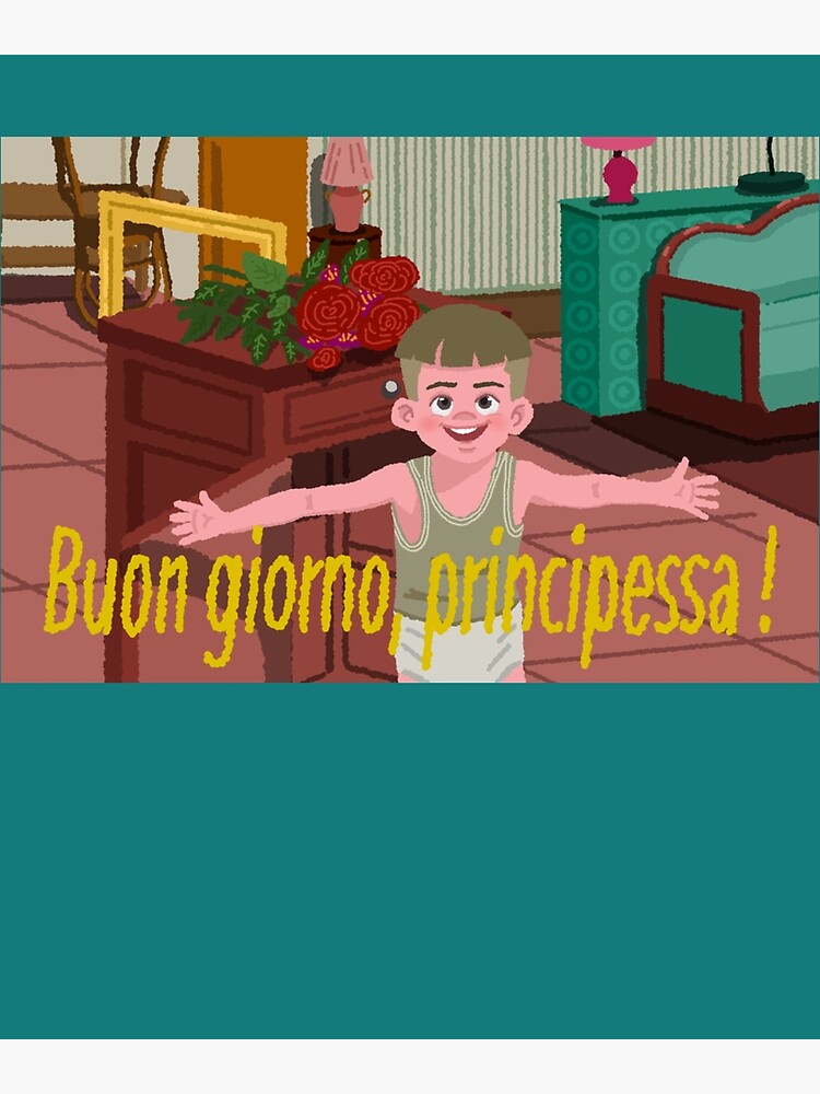 "movie La vita bella Life is Beautiful 1997 Buon giorno principessa 119" Poster for Sale by