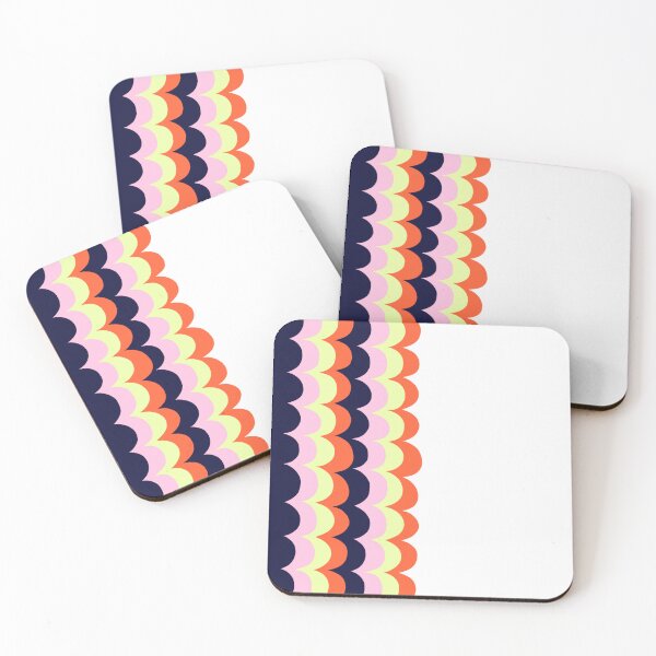 Item preview, colorful scallops  designed and sold by msdelpdesigns.