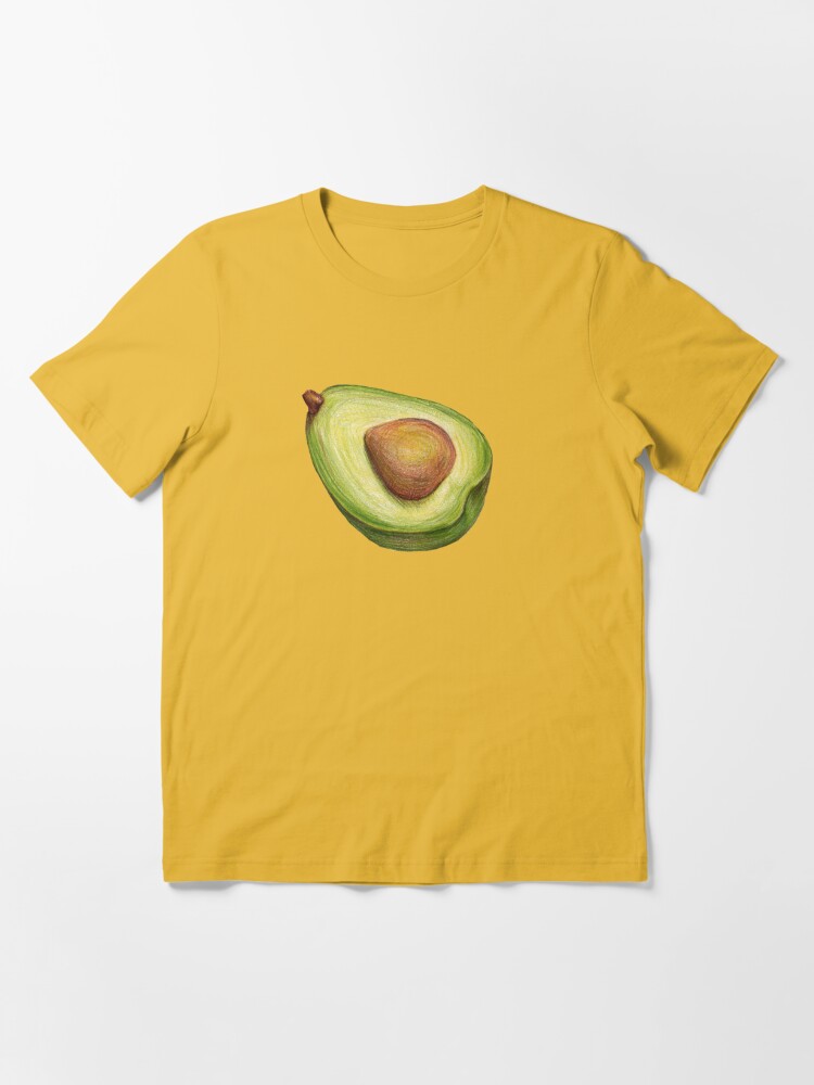 Avocado. color pencil Art Print for Sale by lisenok