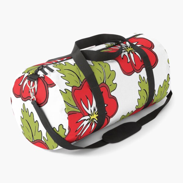 Item preview, Single wild red pansy cartoon flower illustration  designed and sold by AngelDawnDesign.