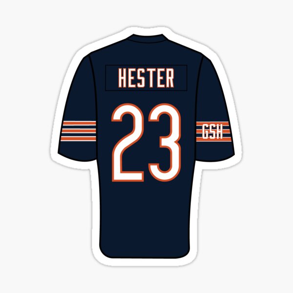 Game Men's Devin Hester White Road Jersey - #23 Football Chicago Bears