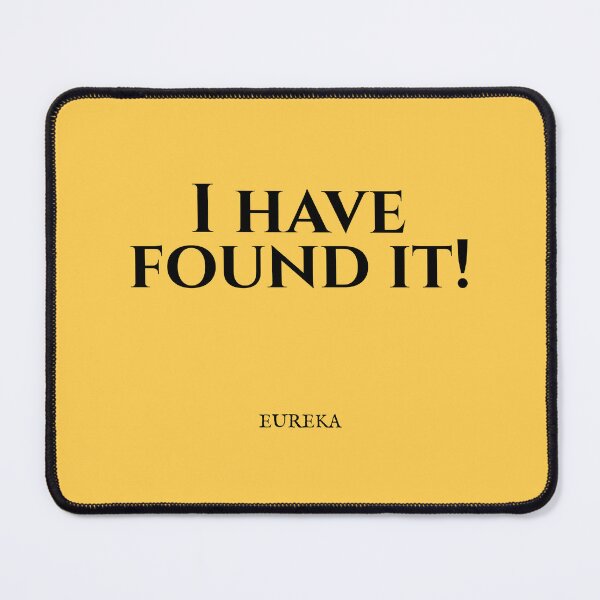Item preview, EUREKA designed and sold by CornerStone57.