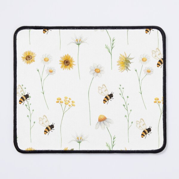Item preview, Bumblebees and Daisies designed and sold by tomorrowsart.