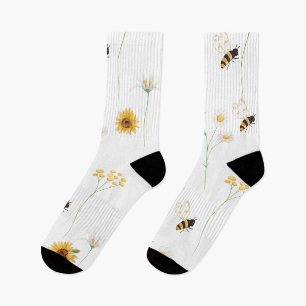 Item preview, Bumblebees and Daisies designed and sold by tomorrowsart.