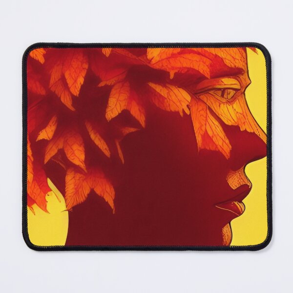 Item preview, Leaves in Her Hair | Orange  designed and sold by BackgroundAtmo.