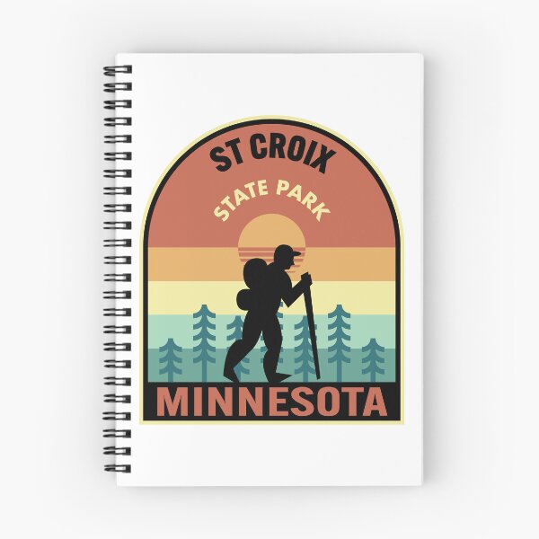 Item preview, St Croix State Park Minnesota Retro Hiking designed and sold by HalpinDesign.