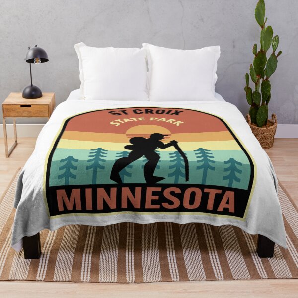 Item preview, St Croix State Park Minnesota Retro Hiking designed and sold by HalpinDesign.