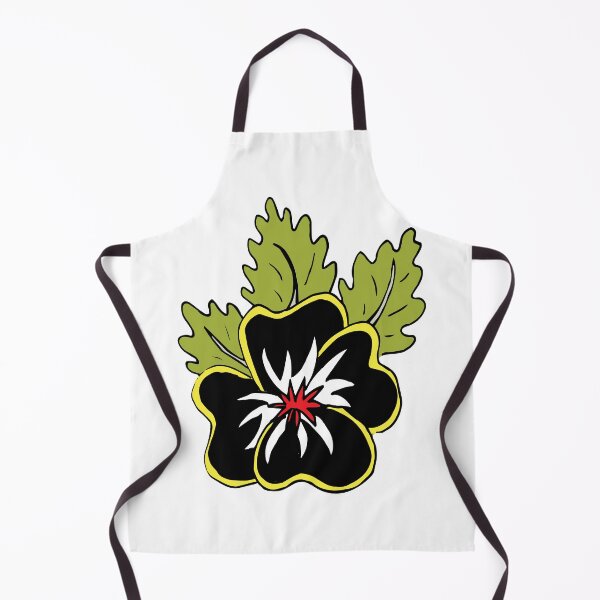 Item preview, Single wild pansy cartoon flower illustration designed and sold by AngelDawnDesign.