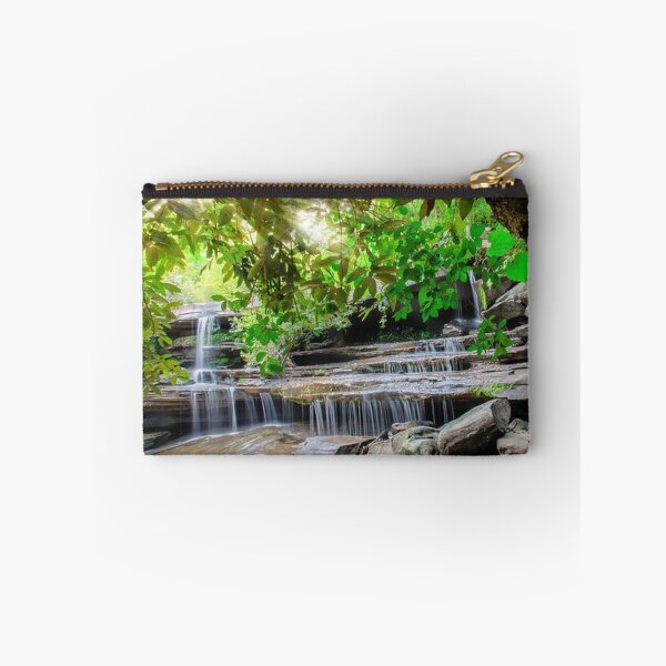 Item preview, Beautiful waterfall inside green forest  designed and sold by Durgaa D.