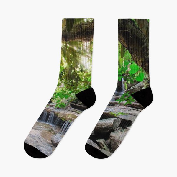 Item preview, Beautiful waterfall inside green forest  designed and sold by Durgaa D.