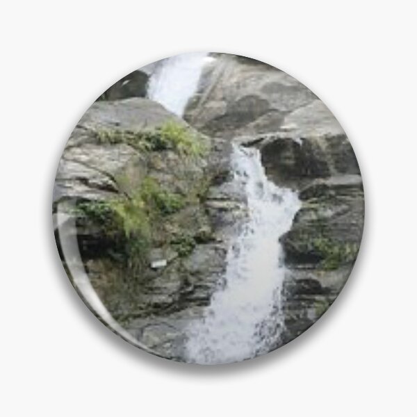 Item preview, Waterfall on Rocky Mountain  designed and sold by Durgaa D.